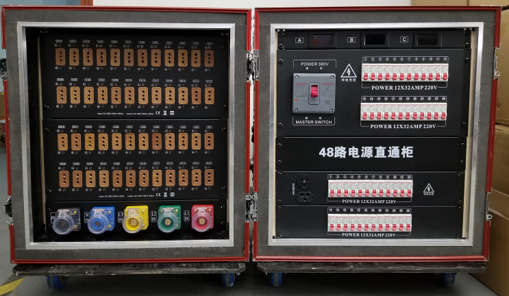 48路电源直通柜